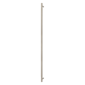 Brass Pull Handle 900mm - plain - Rear Fixed