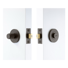 NIDO - Privacy Set 57mm Backset - Diamond Knurl