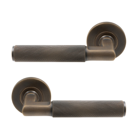 NIDO - Lumina Rose Lever Set - Diamond Knurl