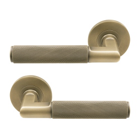 NIDO - Lumina Rose Lever Set - Diamond Knurl