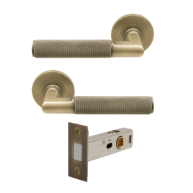 NIDO - Lumina Rose Passage Set - Magn. Latch - Diamond Knurl