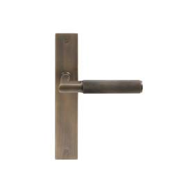 NIDO - Lumina Longplate Dummy Lever LH - Diamond Knurl
