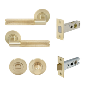NIDO - Lumina Rose Privacy Set - Magn. Latch - Diamond Knurl