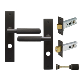 NIDO - Lumina Longplate Privacy Set - Diamond Knurl
