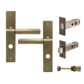 NIDO - Verge Longplate Privacy Set - Magn. Latch - Plain