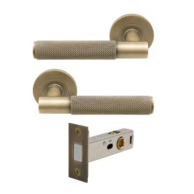 NIDO - Verge Rose Passage Set - Magn. Latch - Diamond Knurl
