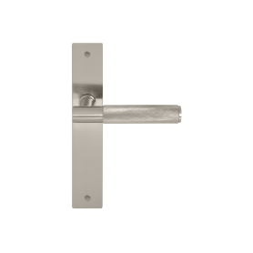 NIDO - Verge Longplate Dummy Lever LH - Diamond Knurl