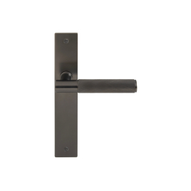 NIDO - Verge Longplate Dummy Lever LH - Diamond Knurl