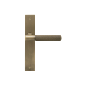 NIDO - Verge Longplate Dummy Lever LH - Diamond Knurl