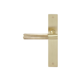 NIDO - Verge Longplate Dummy Lever LH - Diamond Knurl