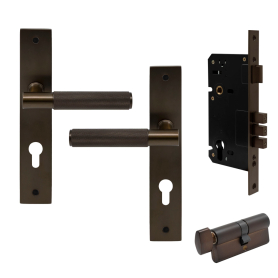 NIDO - Verge Longplate Entrance Set - Diamond Knurl