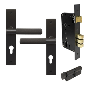 NIDO - Verge Longplate Entrance Set - Diamond Knurl