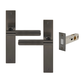 NIDO - Verge Longplate Passage Set - Magn. Latch - Diamond Knurl