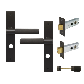 NIDO - Verge Longplate Privacy Set - Diamond Knurl