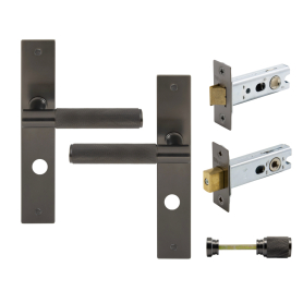 NIDO - Verge Longplate Privacy Set - Diamond Knurl