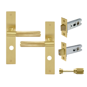 NIDO - Verge Longplate Privacy Set - Diamond Knurl