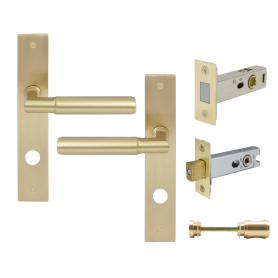 NIDO - Lumina Longplate Privacy Set - Magn. Latch - Plain