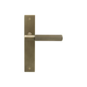 NIDO - Verge Longplate Dummy Lever LH - Linear Knurl