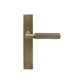 NIDO - Lumina Longplate Dummy Lever LH - Linear Knurl