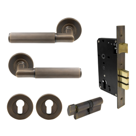 NIDO - Lumina Rose Entrance Set - Linear Knurl