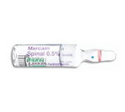 MARCAIN 0.5% SPINAL HEAVY 4ML (11941)        BOX/5