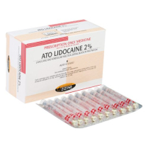 LIGNOCAINE ATO LIDOCAINE 2% 2.2ML (DV1000)   BOX/50