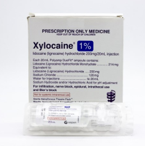 XYLOCAINE 1% PLAIN 20ML (48361)              BOX/5