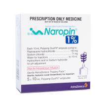 NAROPIN 1% 10MG/ML 10ML (52398)        BOX/ 5