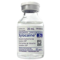 XYLOCAINE 2% PLAIN 20ML (48364)                     BOX/5