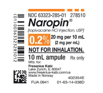 NAROPIN 0.2% 10ML (52406)                   BOX/5