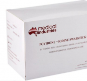 POVIDONE IODINE 10% SWABSTICKS 3'S (MILMH-024C) BX50