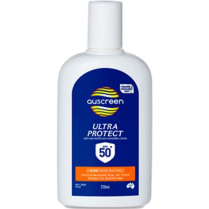 SUNSCREEN AUSCREEN 250ML 50+ ULTRA  EA