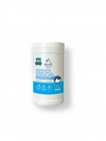 PLASTIC FREE MULTIPURPOSE DISINFECTANT WIPE TUB/100