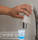 PLASTIC FREE MULTIPURPOSE DISINFECTANT WIPE PKT40