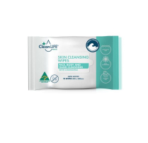 PLASTIC FREE SKIN CLEANSING WIPE SOFT PACK 10'S CTN/36