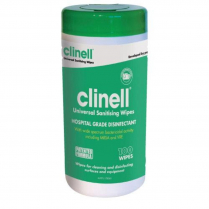 CLINELL UNIVERSAL WIPES (CWTUB100)     TUB/100