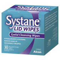 SYSTANE LID WIPES EYE CLEANSING WIPES  BOX/30