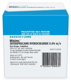 MINIMS OXYBUPROCAINE HCL 0.4% BENOXIN B/20