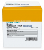 MINIMS FLUORESCEIN SODIUM 1.0%      BOX/20