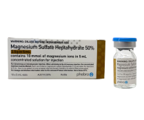 MAGNESIUM SULPHATE (INJ056) VIALS  50.0% 2.5G/5ML BX10