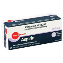 ASPIRIN MAYNE PHARMA TABS 100MG  BOX/112