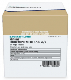 MINIMS CHLORAMPHENICOL BP 0.5%      BOX/20