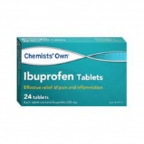 IBUPROFEN P/ACTION  200MG TABLET            BOX/24