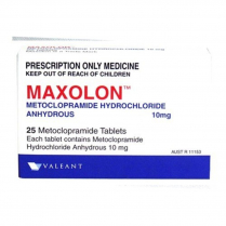 MAXOLON TABLET 10MG                       BOX/25