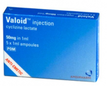 VALOID INJECTION 50MG/1ML      BOX/5