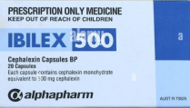 IBILEX CAPSULE 500MG                        BOX/20