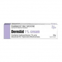 DERMAID CREAM 1% 30G TUBE               EACH