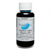 IODINE SOLUTION D/CRAIG LUGOL100ML  BTL