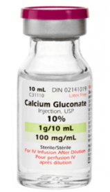 CALCIUM GLUCONATE 931MG/10ML PHEBRA (INJ246) BX/10