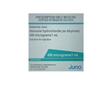 NALOXONE JUNO 0.4MG/ML 1ML               BOX/5